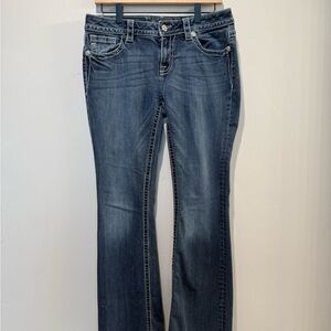Miss Me Dark Blue Boot Cut Jeans